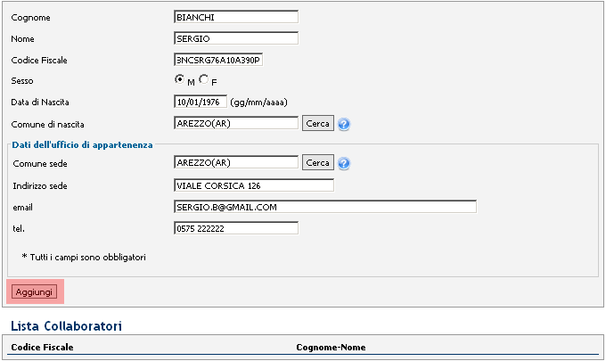 utente registrato